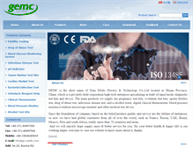 Tablet Screenshot of gv-medic.com